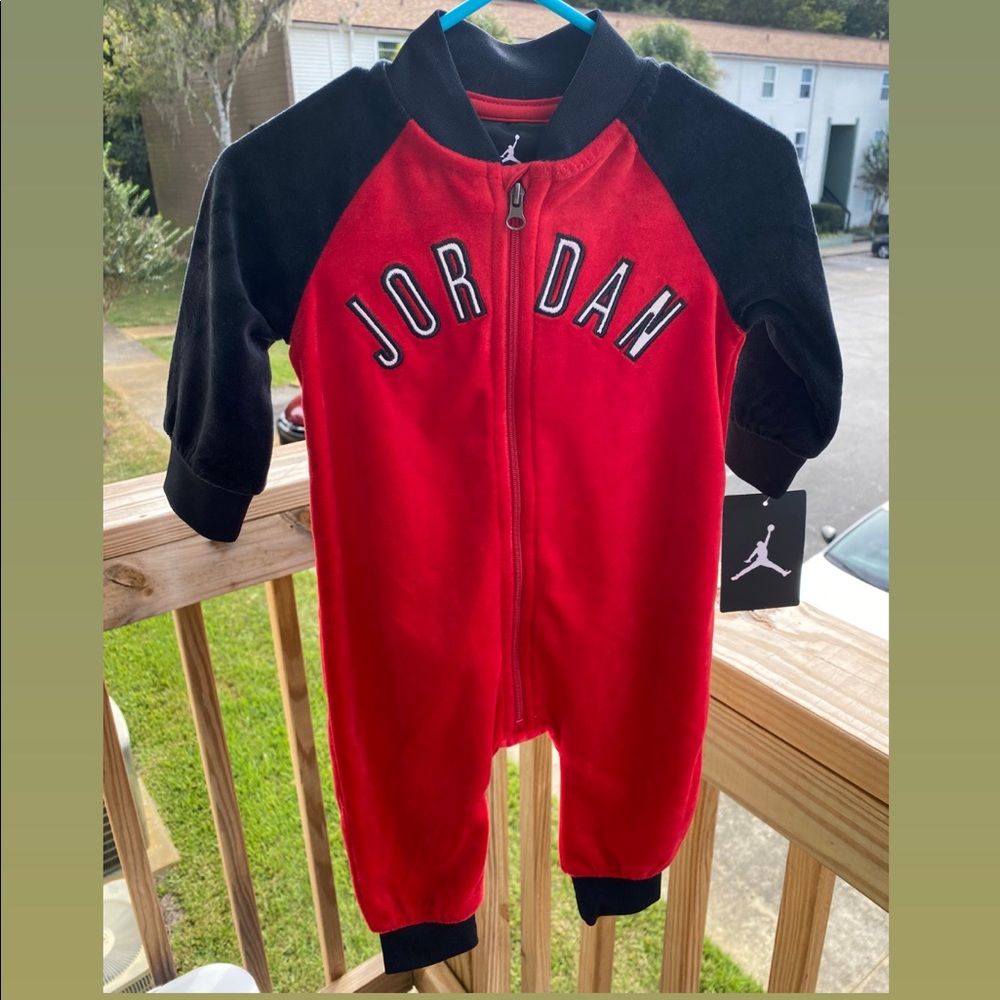 3-6m Jordan onesie